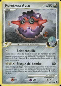 Carte Pokémon: Foretress G