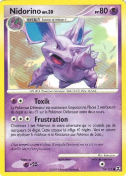 Carte Pokémon: Nidorino