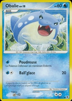 Carte Pokémon: Obalie