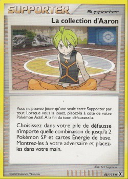 Carte Pokémon: La collection d'Aaron