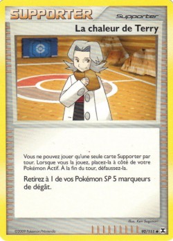 Carte Pokémon: La chaleur de Terry