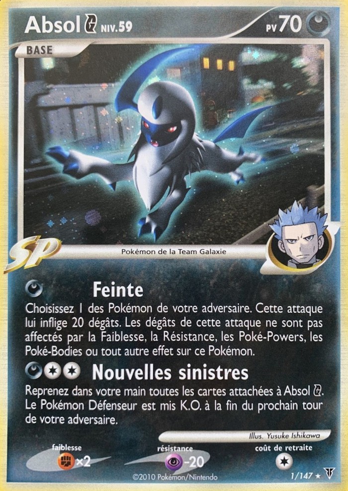 Carte Pokémon: Absol G