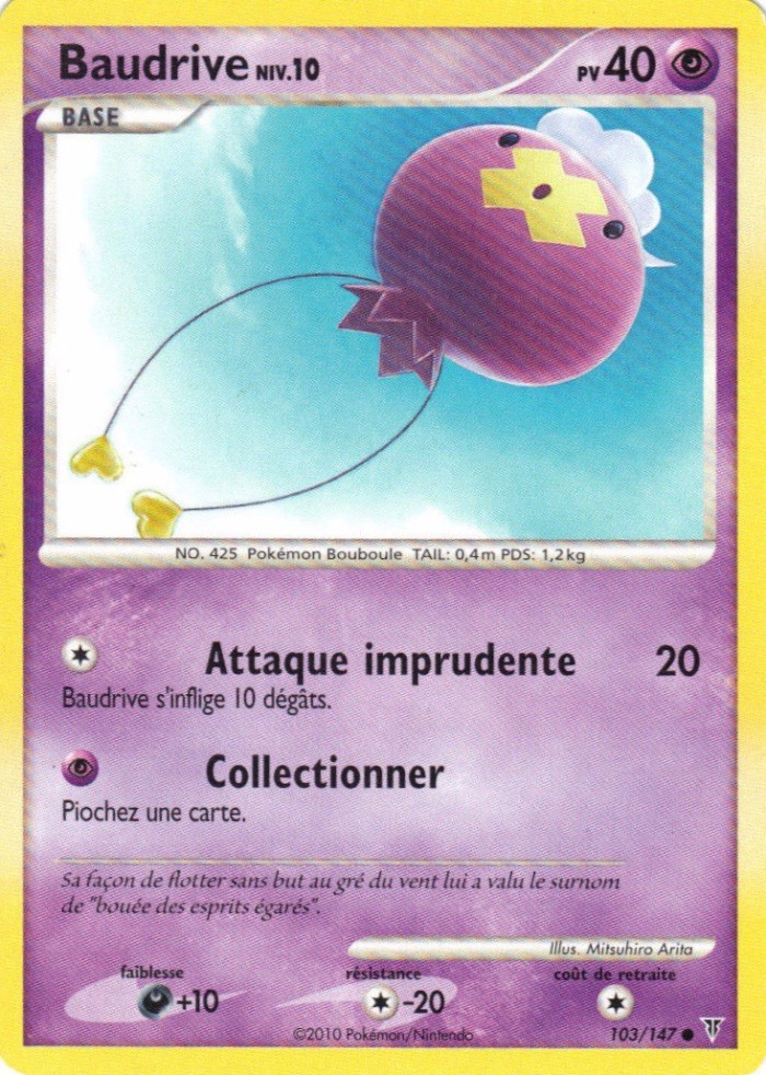 Carte Pokémon: Baudrive