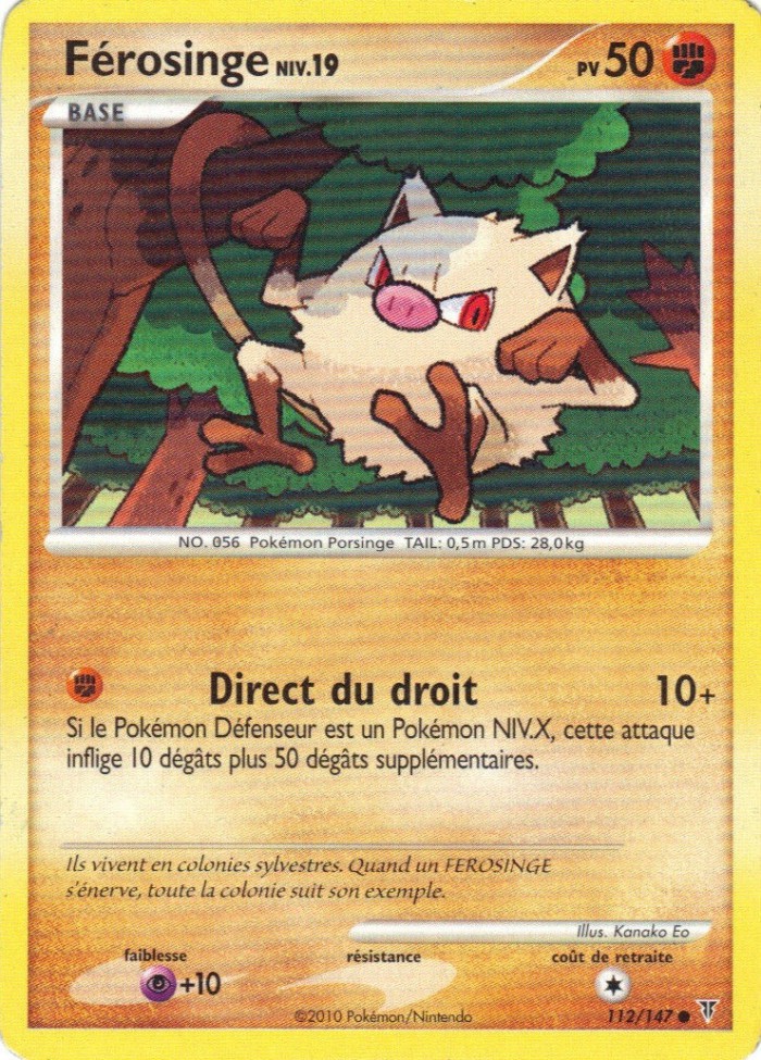 Carte Pokémon: Férosinge