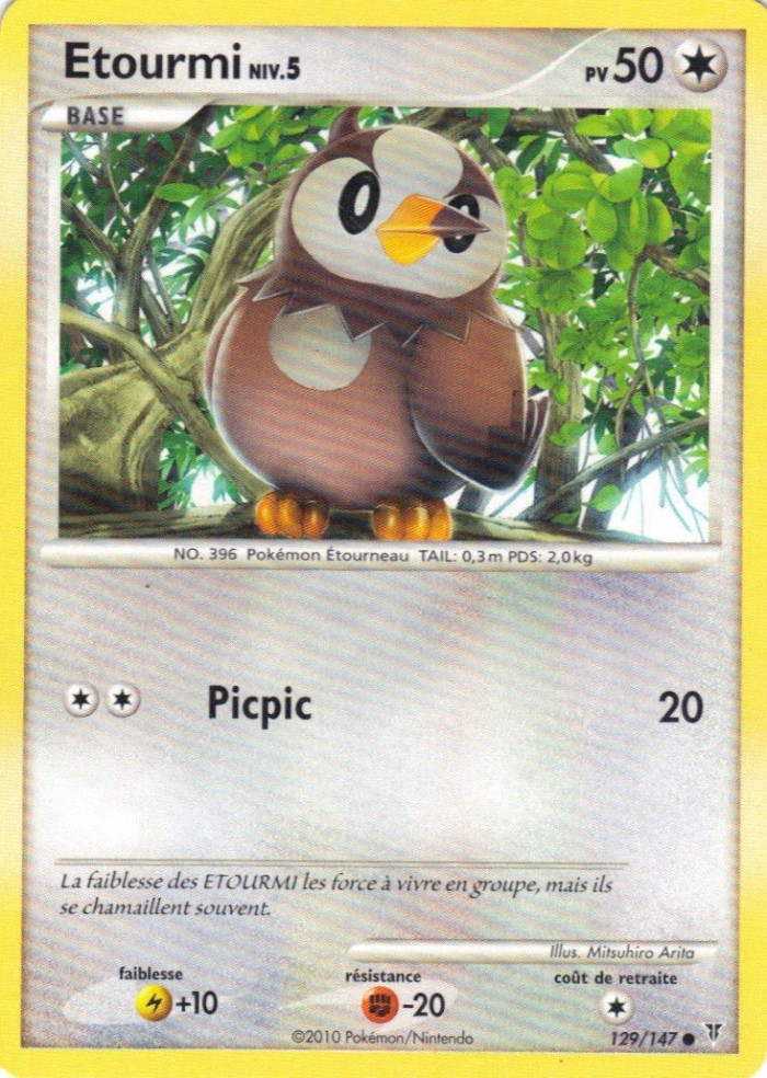 Carte Pokémon: Etourmi