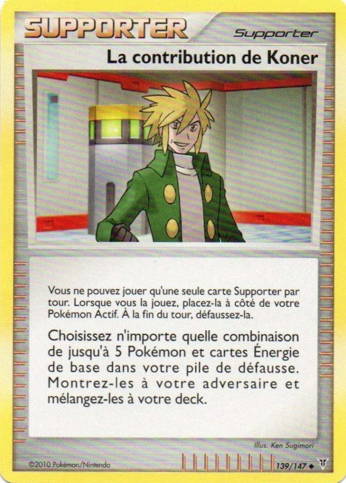 Carte Pokémon: La contribution de Koner