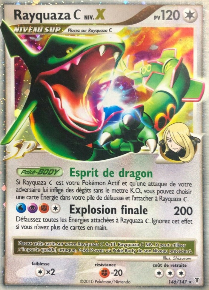 Carte Pokémon: Rayquaza C NIV.X