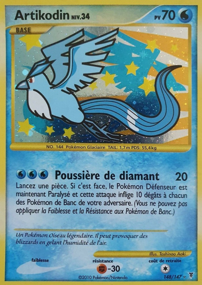 Carte Pokémon: Artikodin