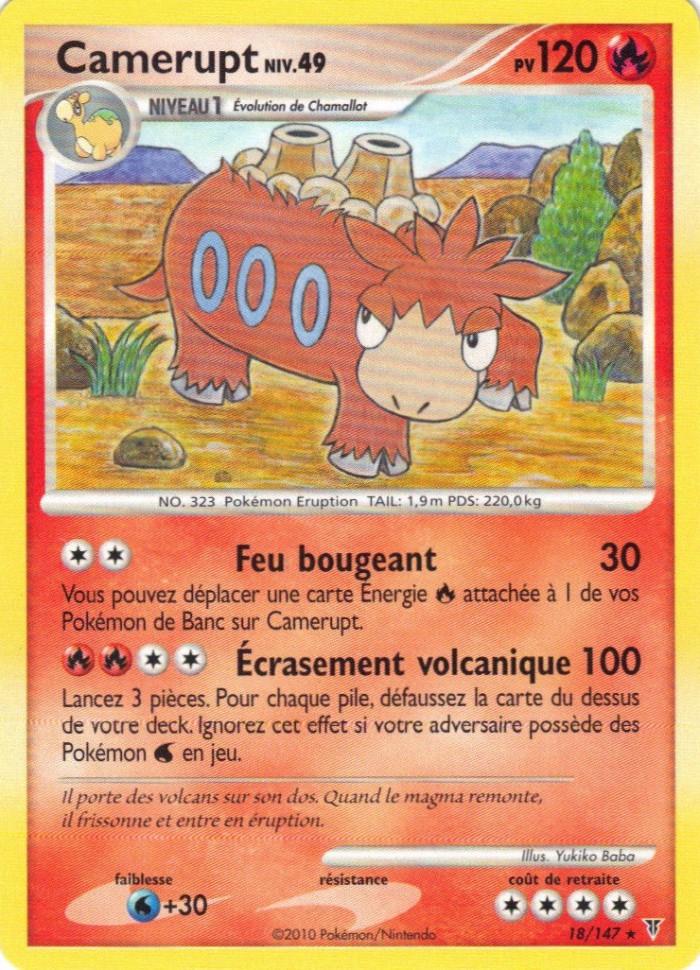 Carte Pokémon: Camerupt