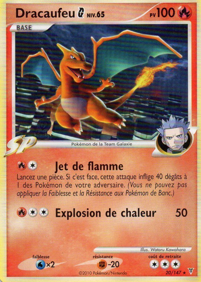 Carte Pokémon: Dracaufeu G