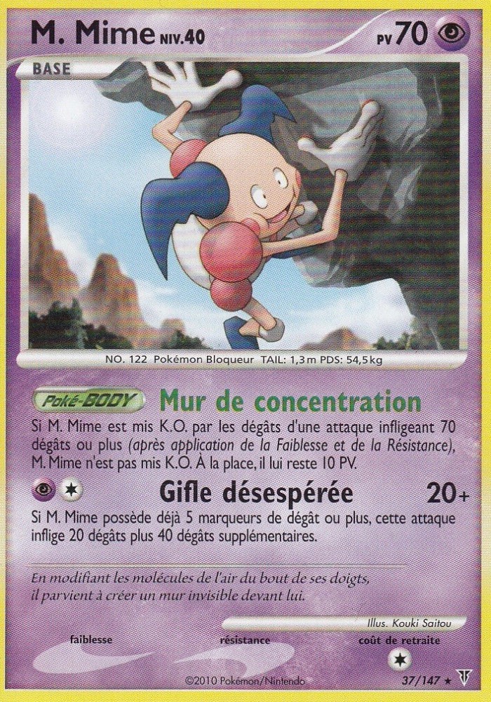 Carte Pokémon: M. Mime