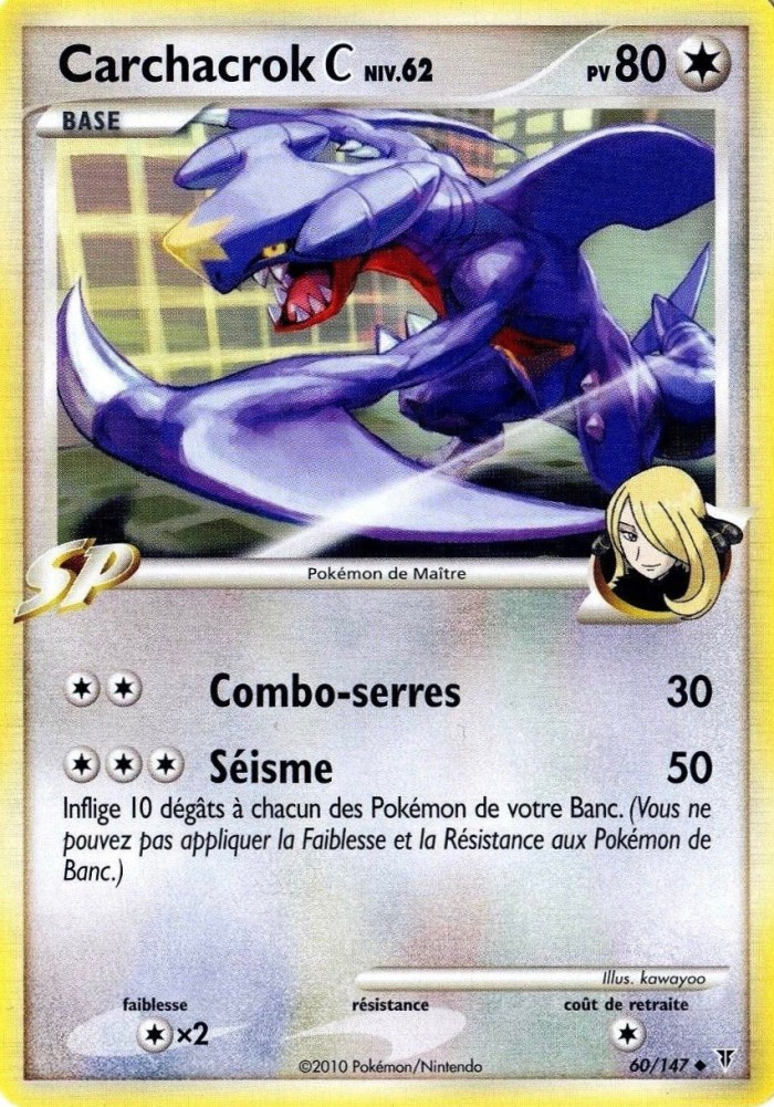 Carte Pokémon: Carchacrok C