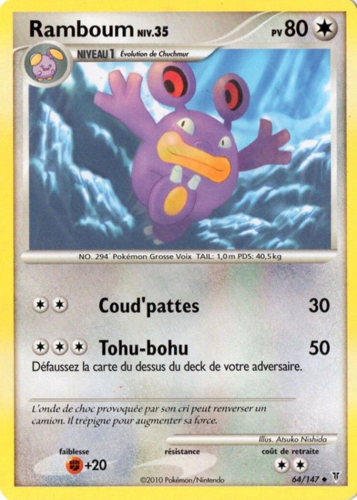 Carte Pokémon: Ramboum