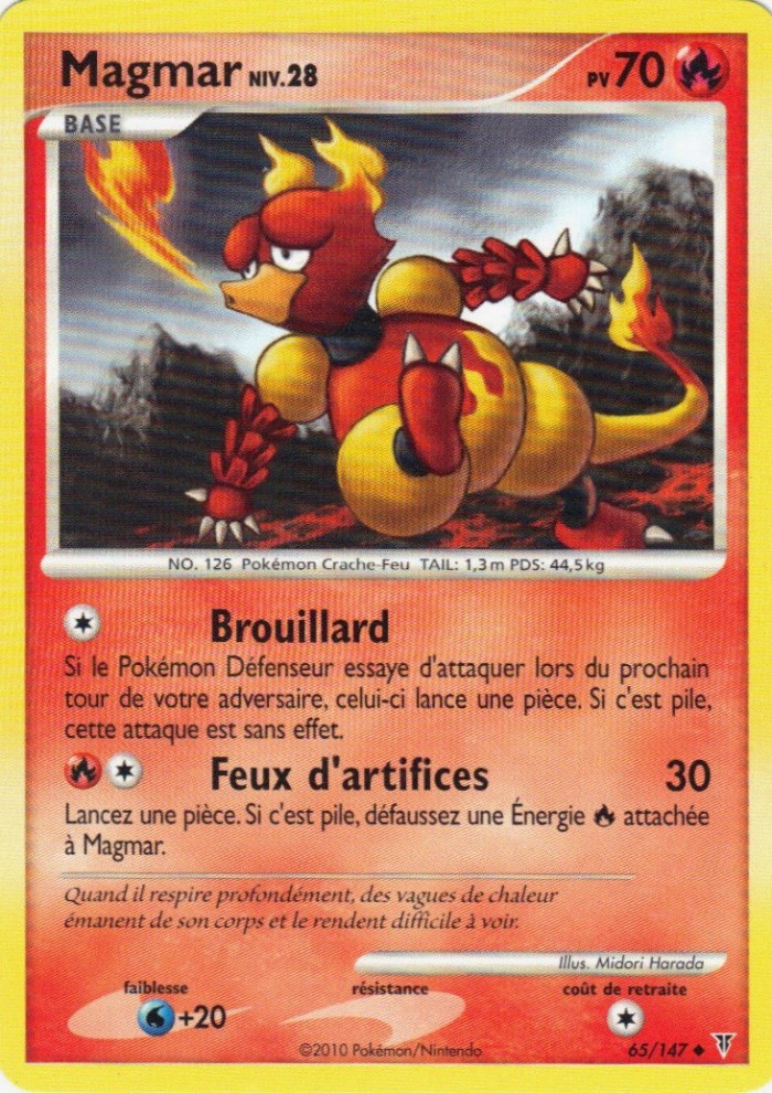 Carte Pokémon: Magmar