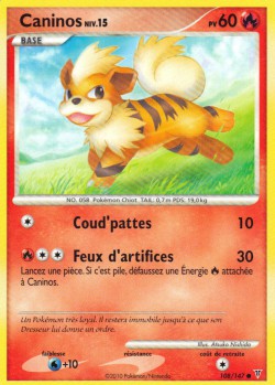 Carte Pokémon: Caninos