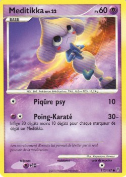 Carte Pokémon: Meditikka