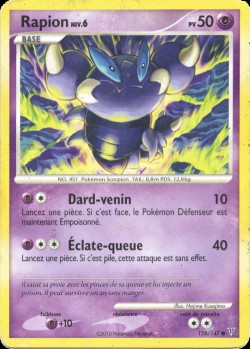 Carte Pokémon: Rapion