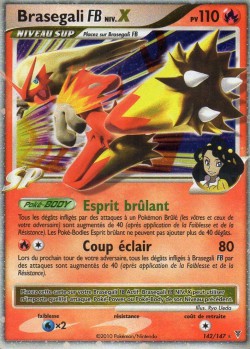 Carte Pokémon: Brasegali FB NIV.X