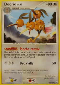 Carte Pokémon: Dodrio