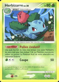 Carte Pokémon: Herbizarre