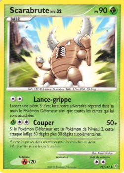 Carte Pokémon: Scarabrute