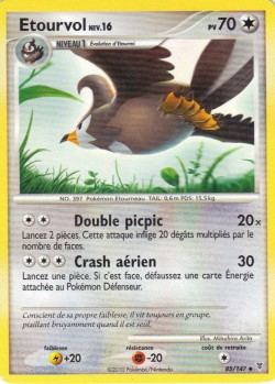 Carte Pokémon: Etourvol