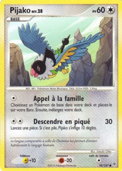 Carte Pokémon: Pijako