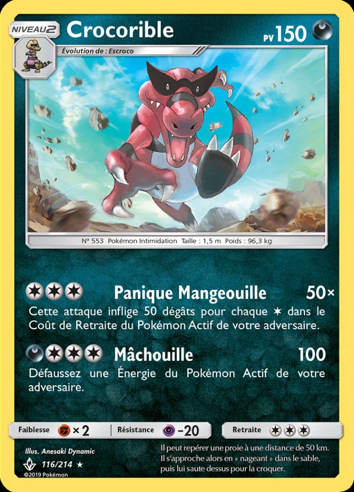 Carte Pokémon: Crocorible