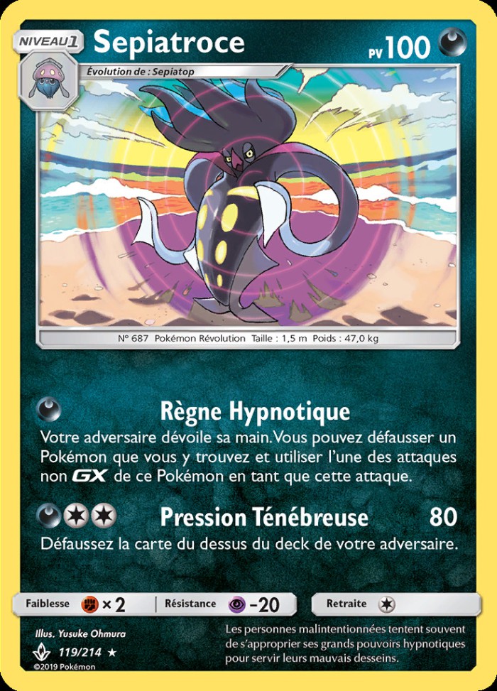 Carte Pokémon: Sepiatroce