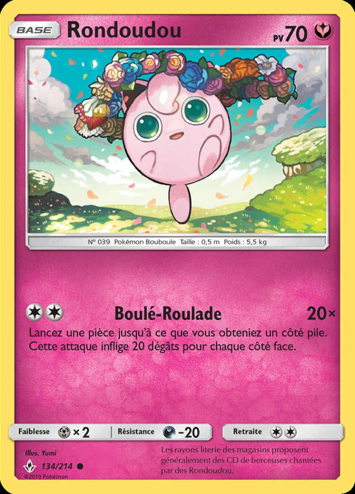 Carte Pokémon: Rondoudou