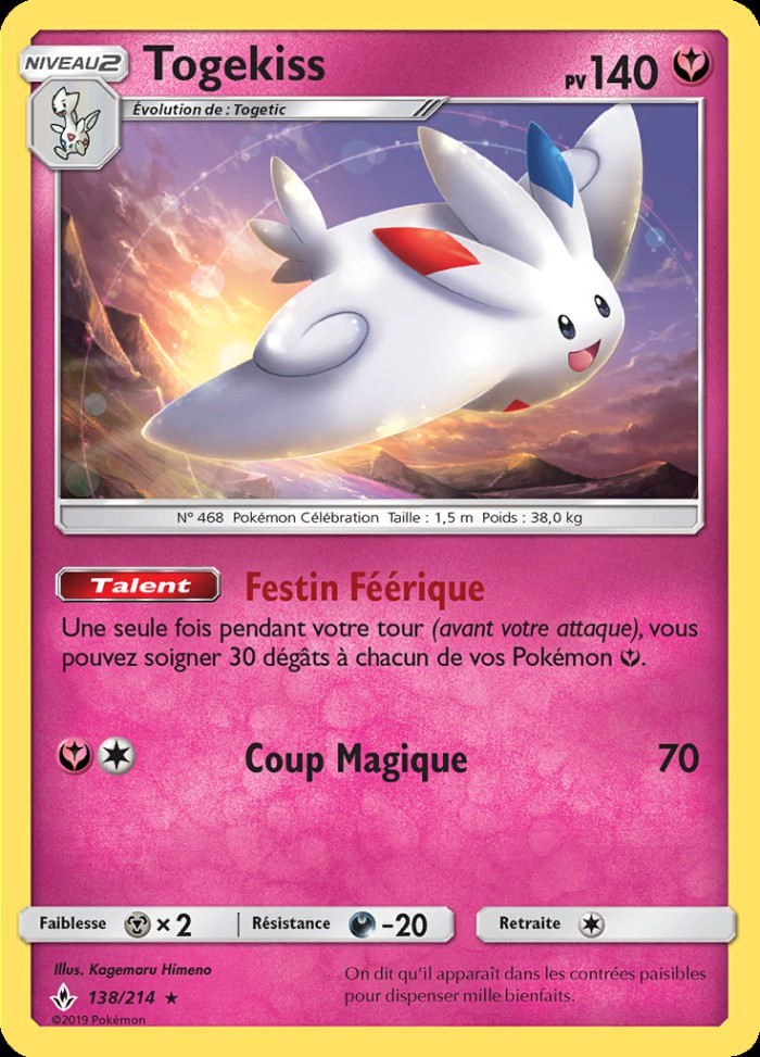 Carte Pokémon: Togekiss