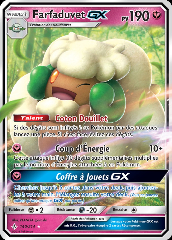 Carte Pokémon: Farfaduvet GX