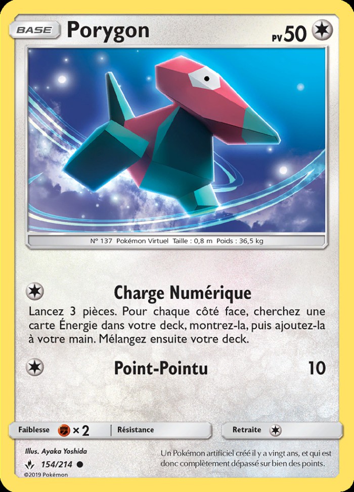 Carte Pokémon: Porygon