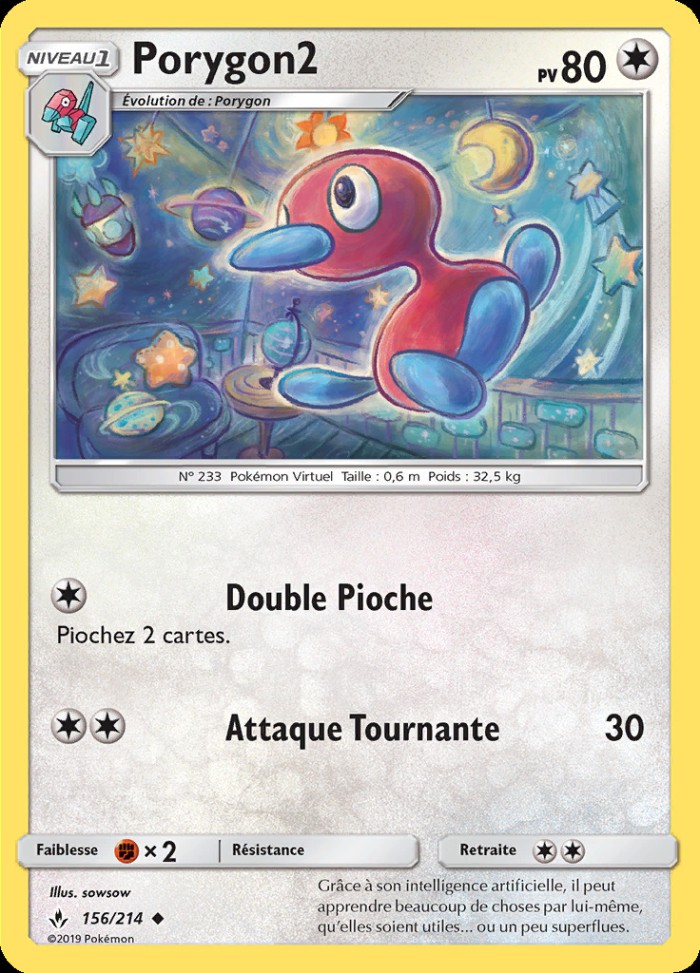 Carte Pokémon: Porygon2