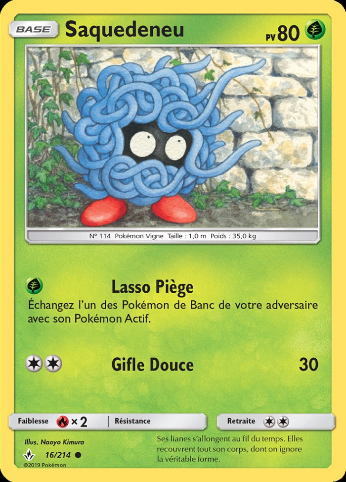 Carte Pokémon: Saquedeneu