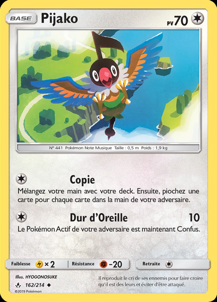 Carte Pokémon: Pijako