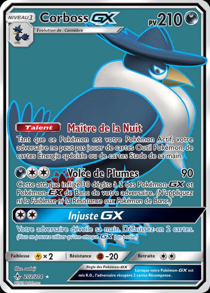 Carte Pokémon: Corboss GX