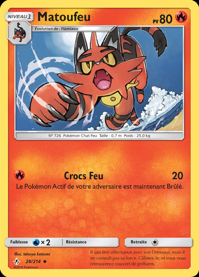 Carte Pokémon: Matoufeu