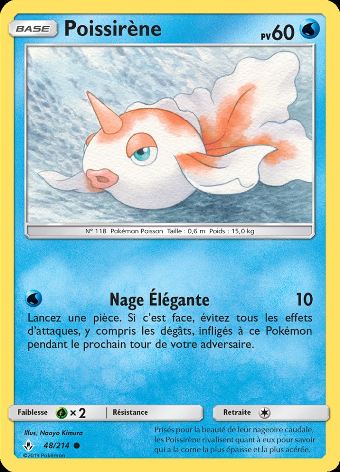 Carte Pokémon: Poissirène