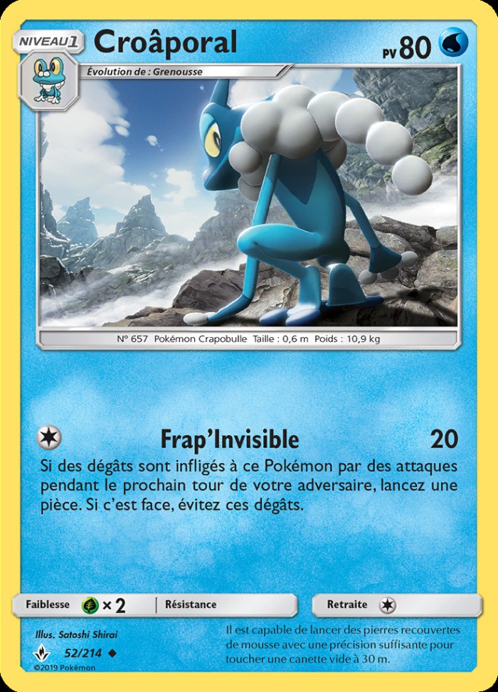 Carte Pokémon: Croâporal