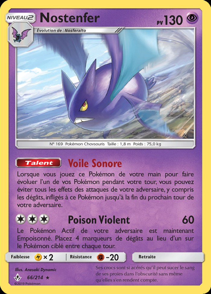 Carte Pokémon: Nostenfer