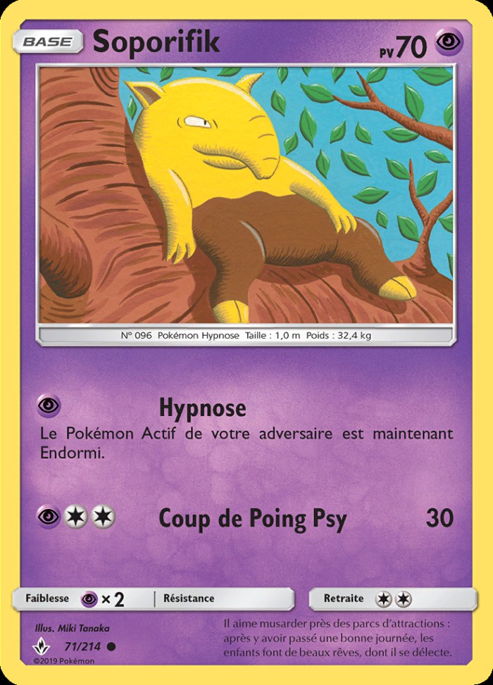 Carte Pokémon: Soporifik