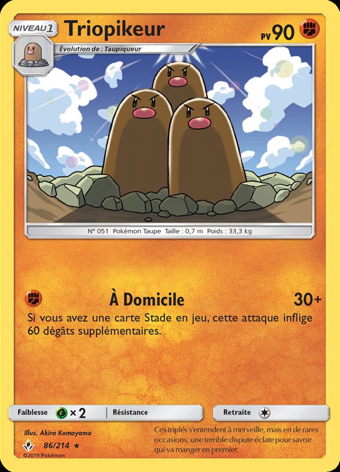 Carte Pokémon: Triopikeur