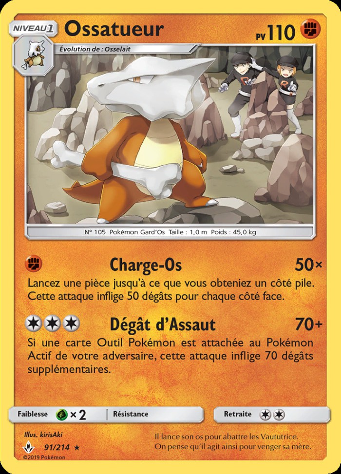 Carte Pokémon: Ossatueur