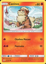 Carte Pokémon: Caninos