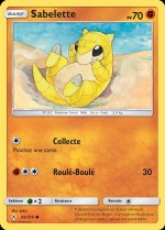 Carte Pokémon: Sabelette