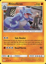 Carte Pokémon: Rhinoféros