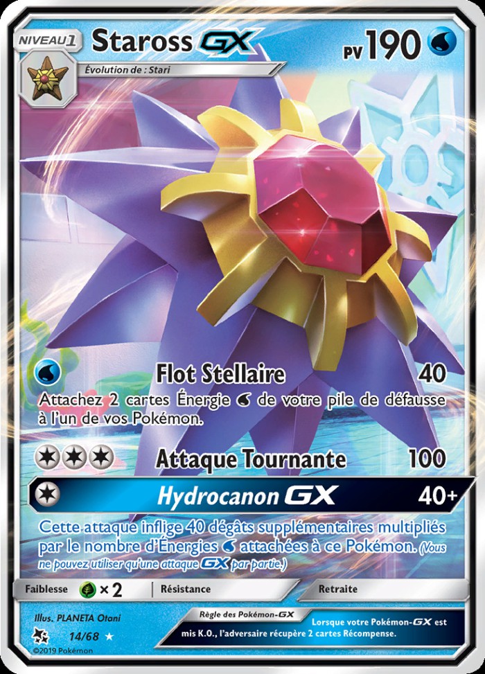 Carte Pokémon: Staross GX