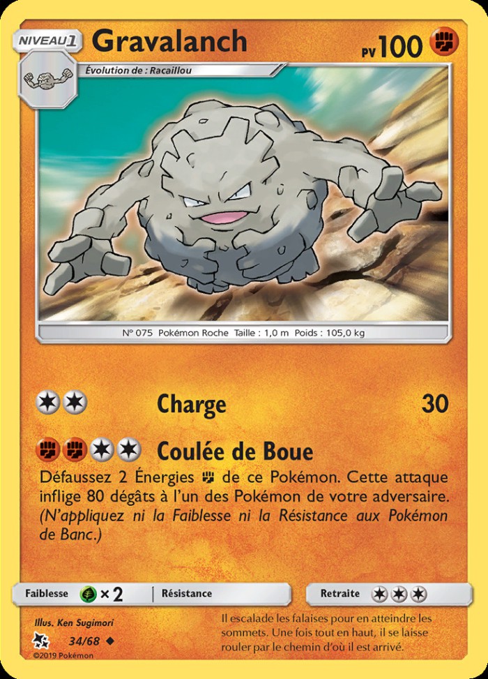 Carte Pokémon: Gravalanch