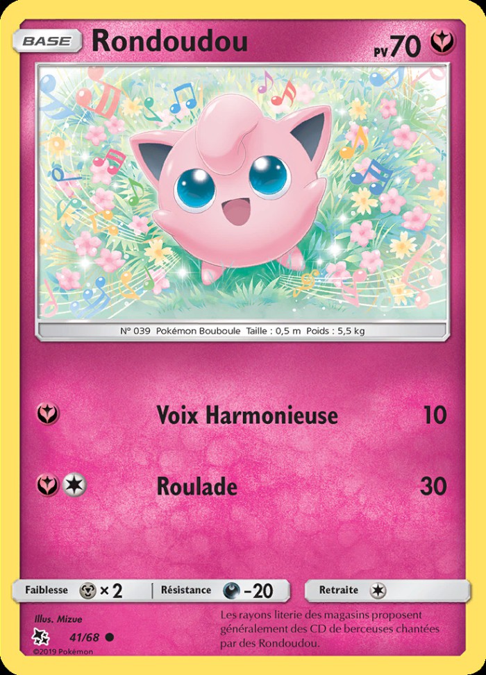 Carte Pokémon: Rondoudou